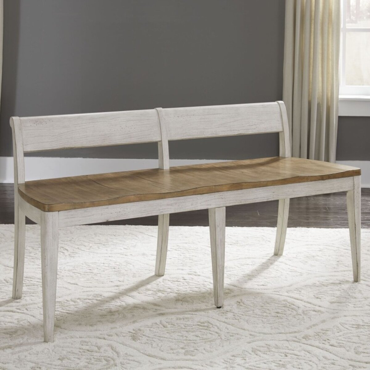 c2c4d8d1fb1817c6efe0670ee793fcbe Farmhouse Reimagined Bench (RTA) - Image 1