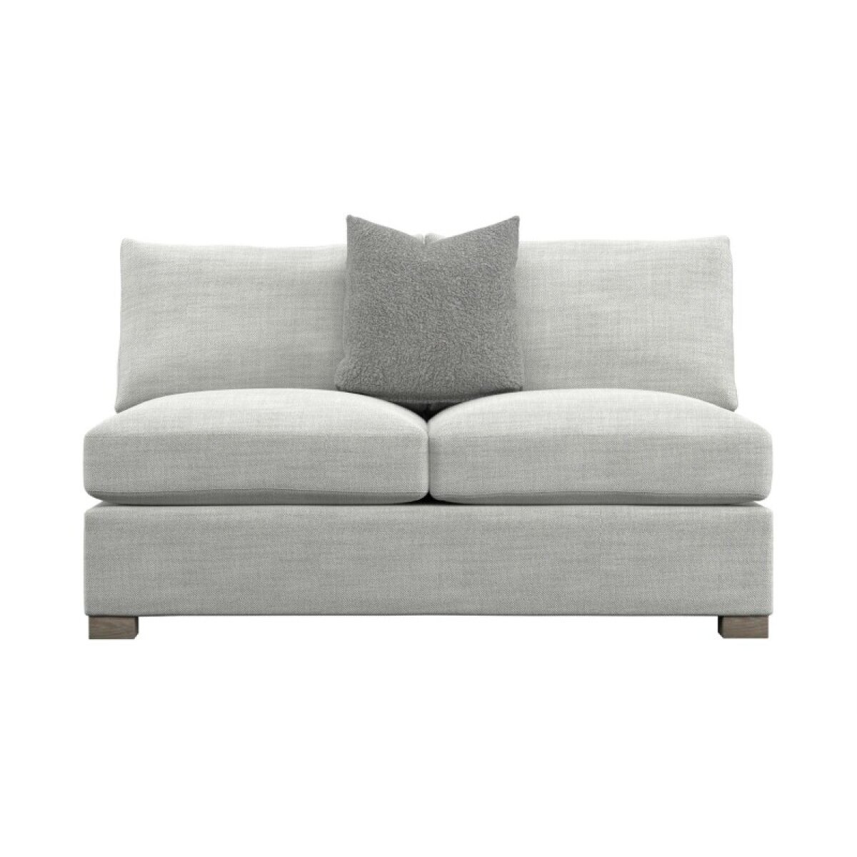 c2c9a8ae382aa99a12455526bcb1fa63 Kelsey Fabric Armless Loveseat - Image 1