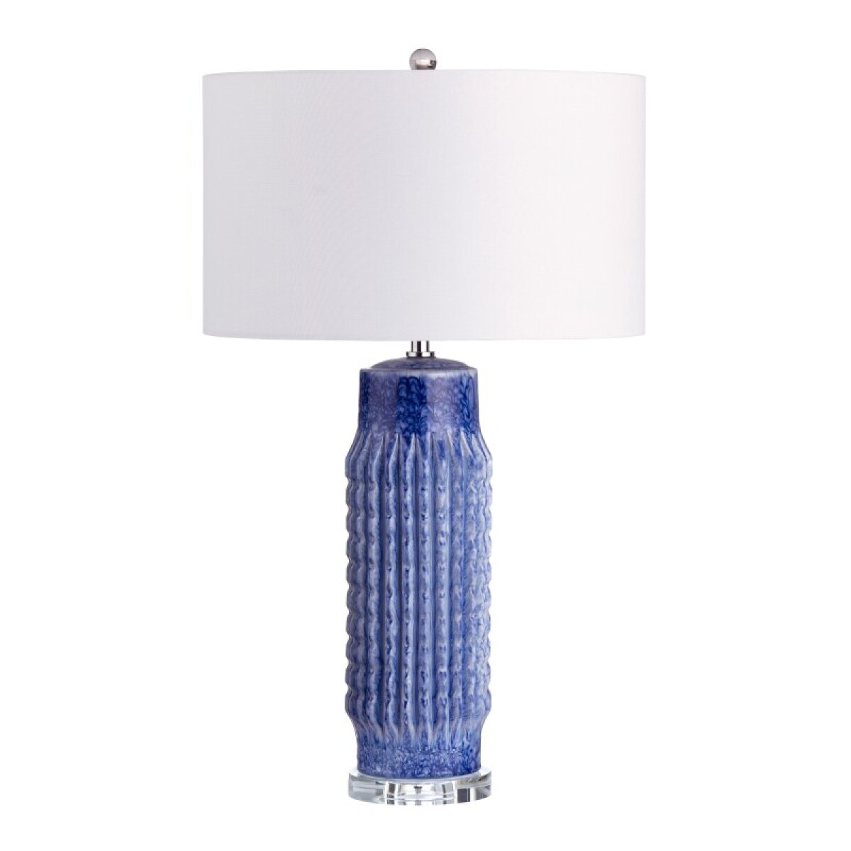 c36dfe8f5eb66138f0890f6e79130641 Blue Riverdale Table Lamp - Image 1