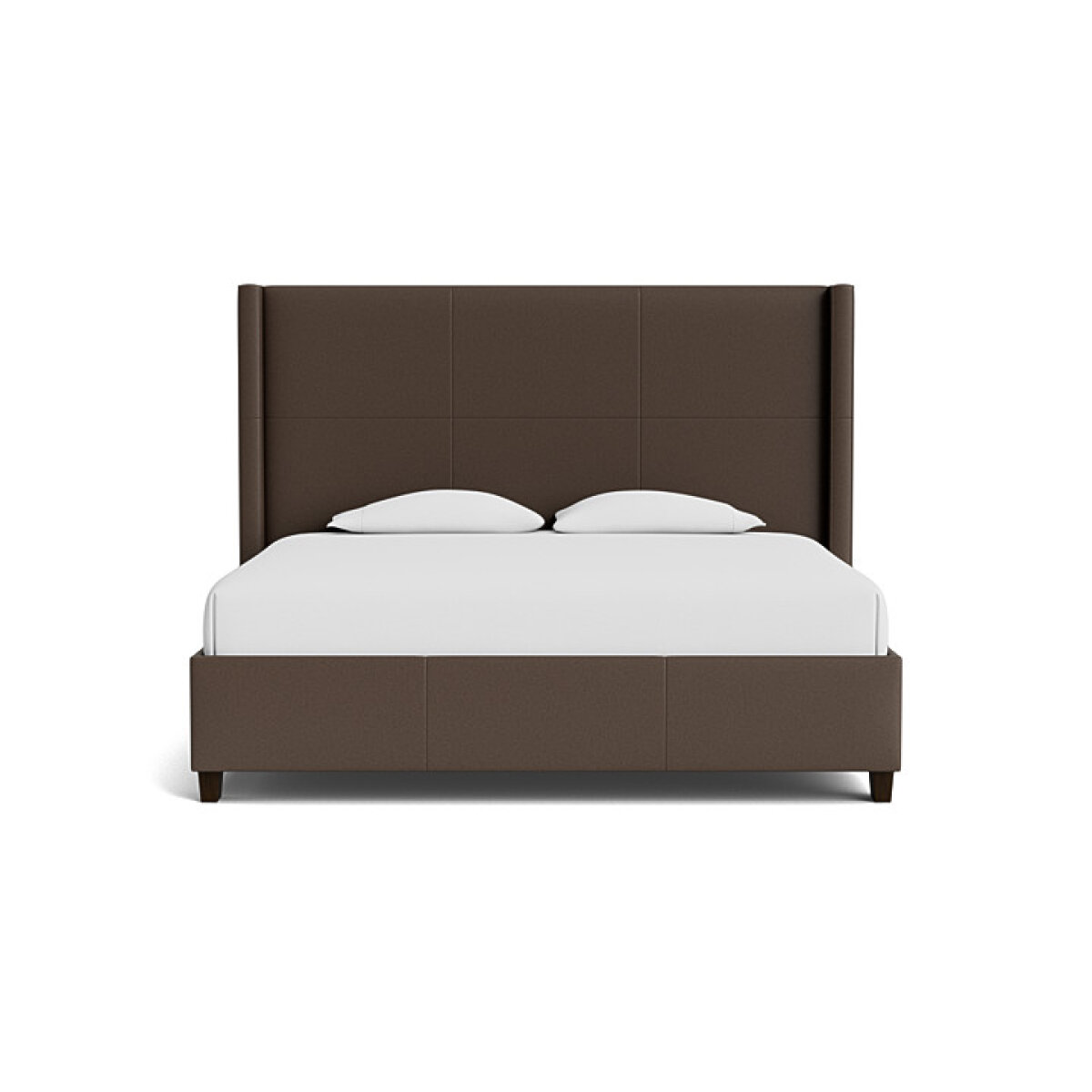 c3ac2ba65df3efb080f1b3514331ec85 Dublin Leather Upholstered Bed - Image 1