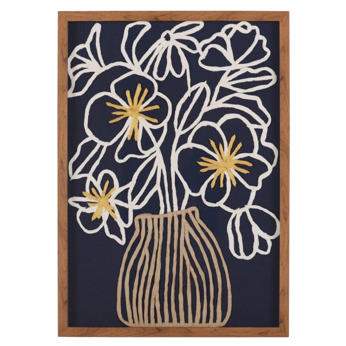 c3e4ce7e07748d0f284ff27f05da8b05 Blue Arrangement I Flower Shadow Boxes - Image 1