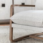 Mariah Upholstered Accent Chair - Natural - Image 9