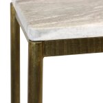Ardin Console | Marble Top With Metal Legs - Image 4