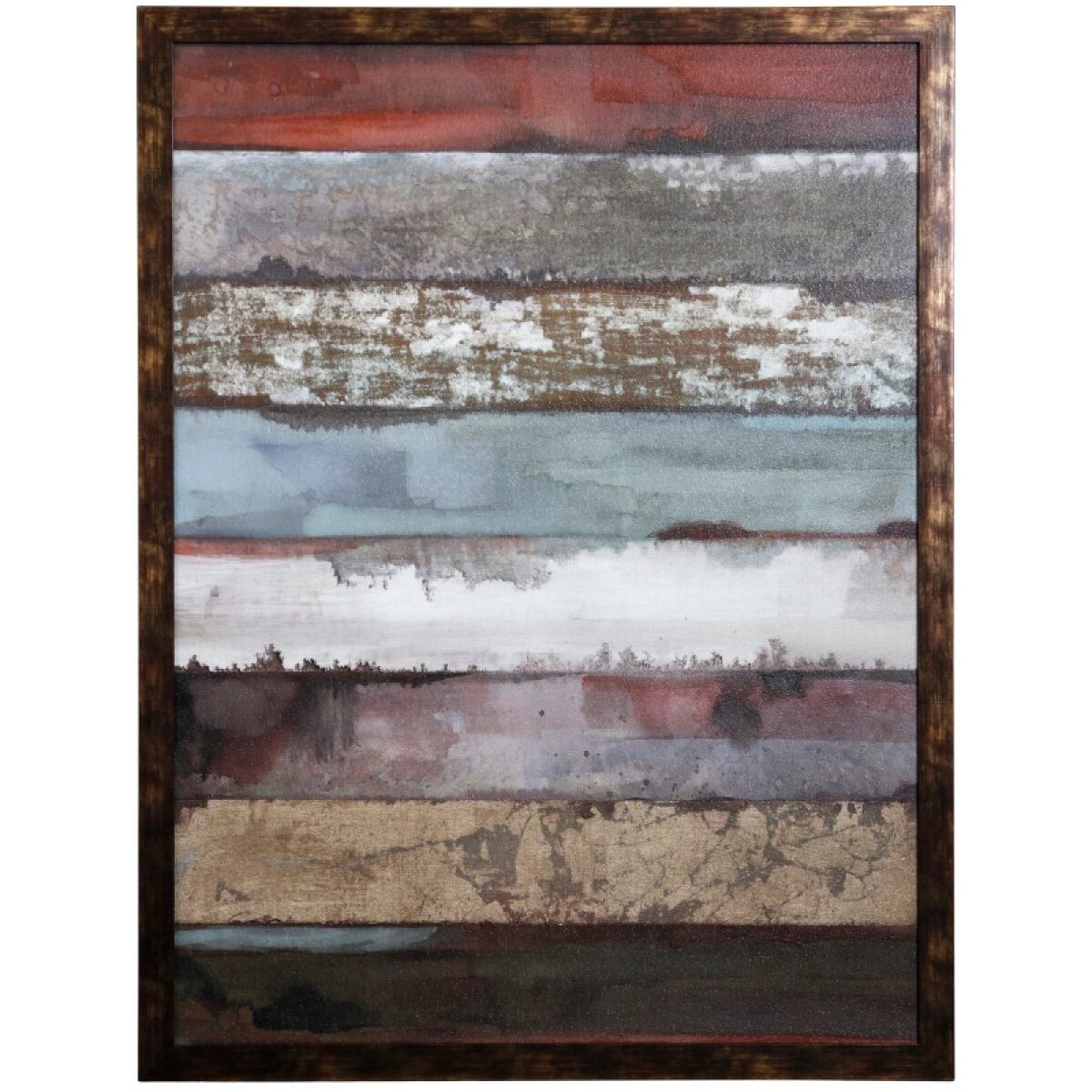 c55a5d70981ec3e6ccc589da04b2e864 Norman Wyatt Home Rustic Faded Memories Ii Framed Canvas - Image 1