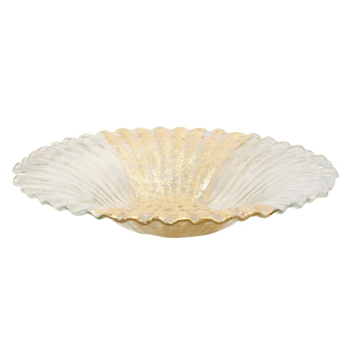 c65605a448b249bc495aadb900a97212 Transparent Crumbs Gold Costole Centerpiece - Image 1