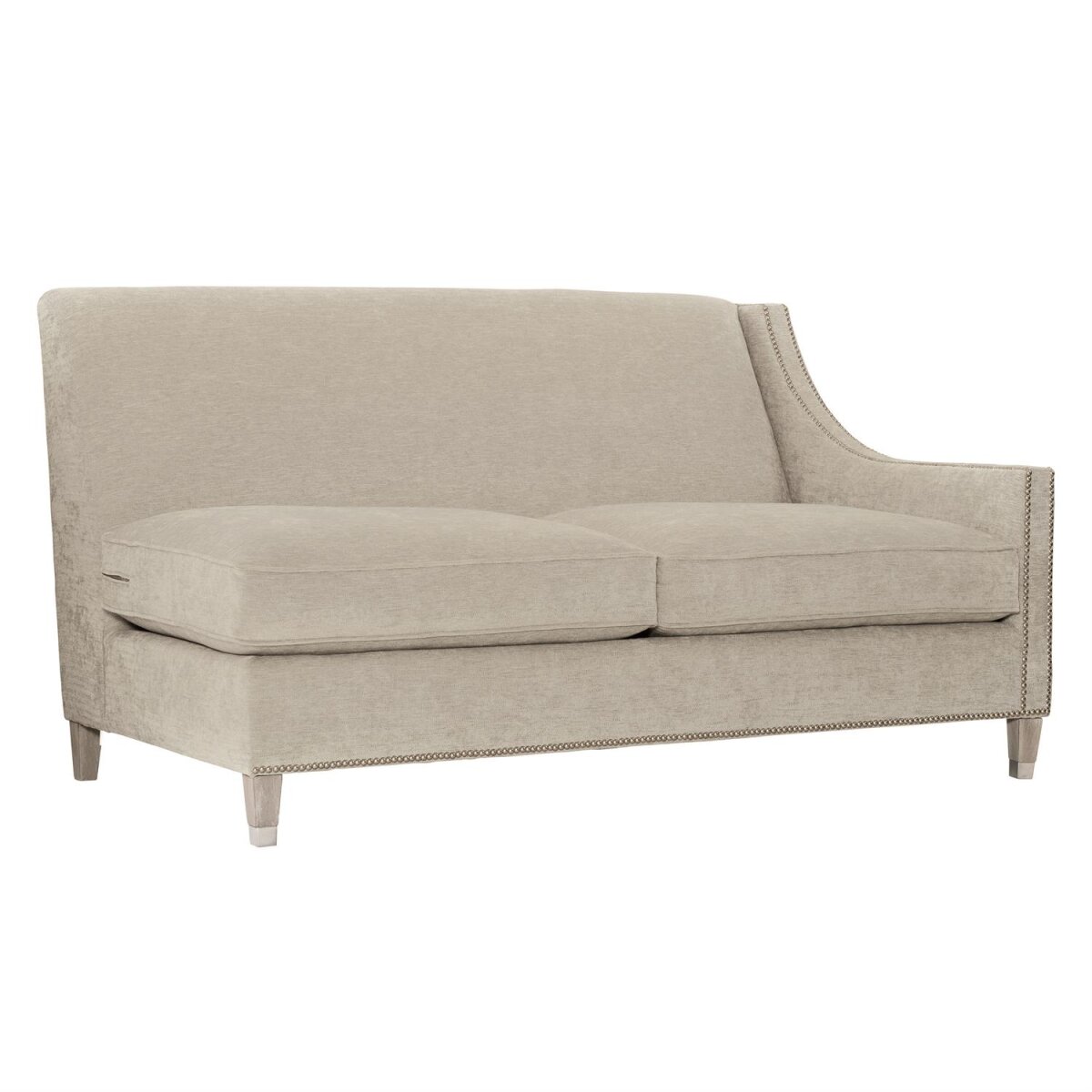 c65720249d7844325b8a6e8226d80710 Palisades Fabric Right Arm Loveseat Without Pillows - Image 1