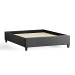 Eastman Platform Bed FrameHennessy HeadboardSmooth Bamboo Rayon Sheet Set - Image 6