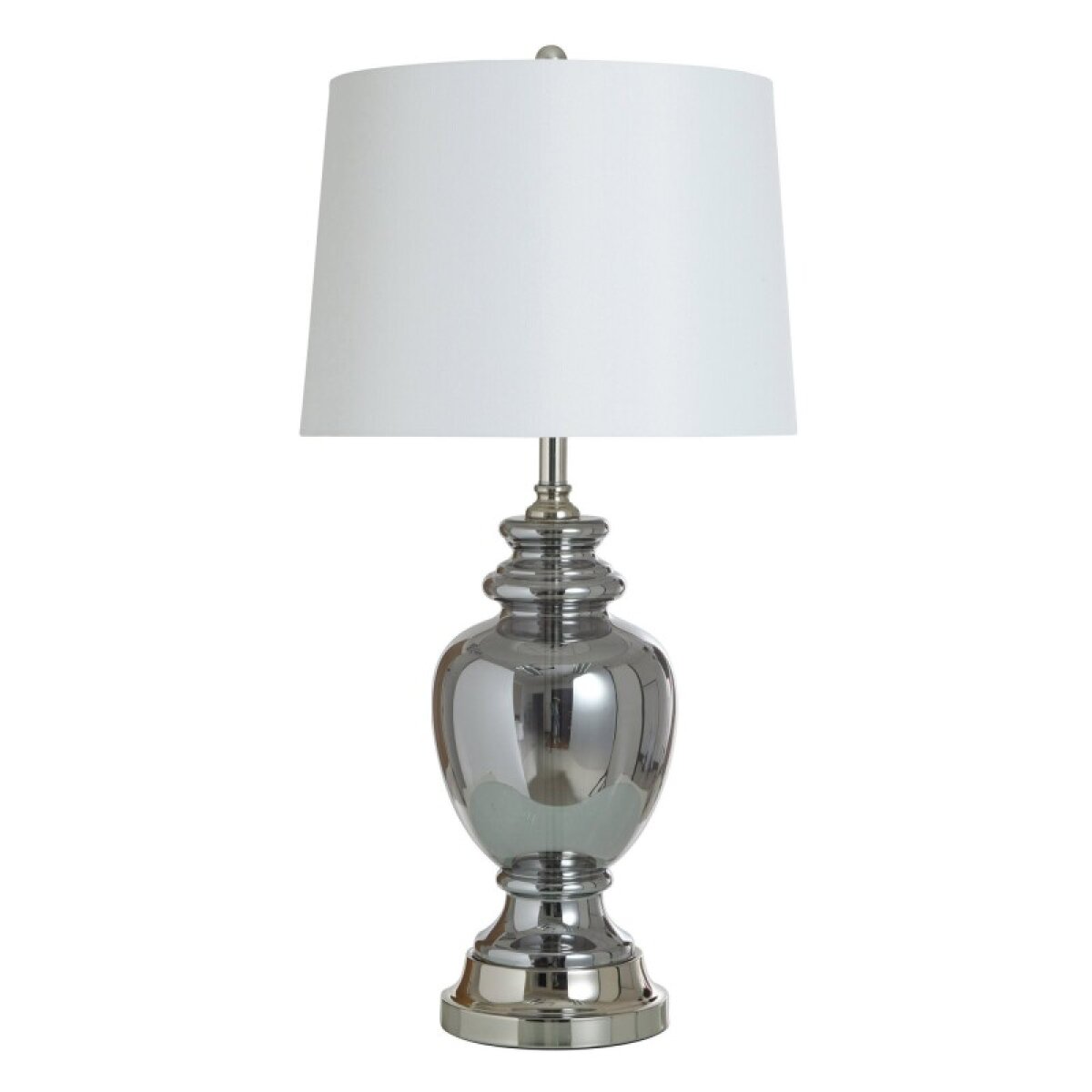 c7210efb005a248818b42e913548e7a4 Silver Mercury Metal & Glass Table Lamp - Image 1