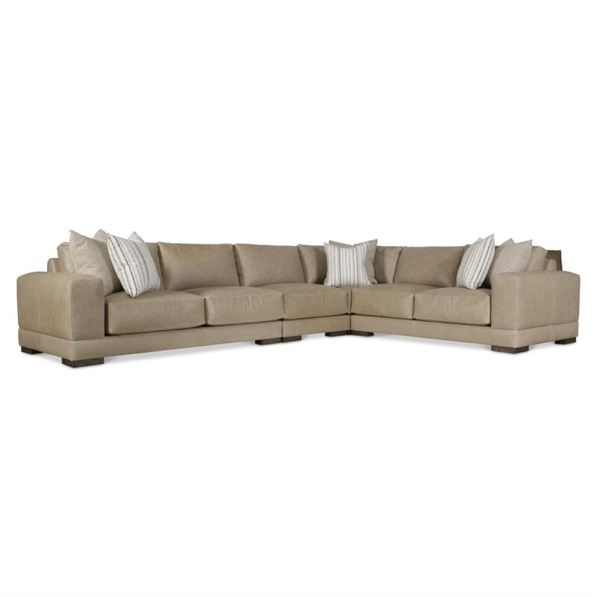 c72deb65164e66e2b742b8e81d1d7735 Lars Leather Sectional - Image 1