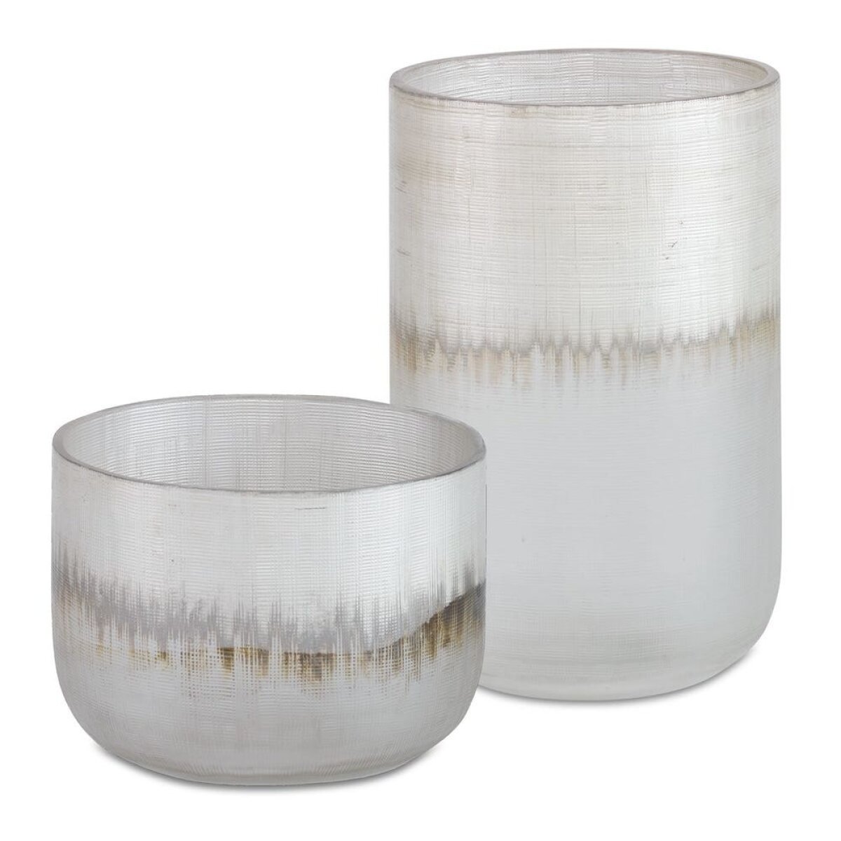 c78caf08841c749bf22995d3ad2cf40c Frost Vases, S/2 - Image 1
