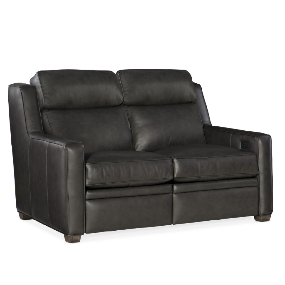 c7b6903cb0c715f1321f98f171f00a97 Raymond Reclining Loveseat with Power Headrest - Two Piece Back - Image 1