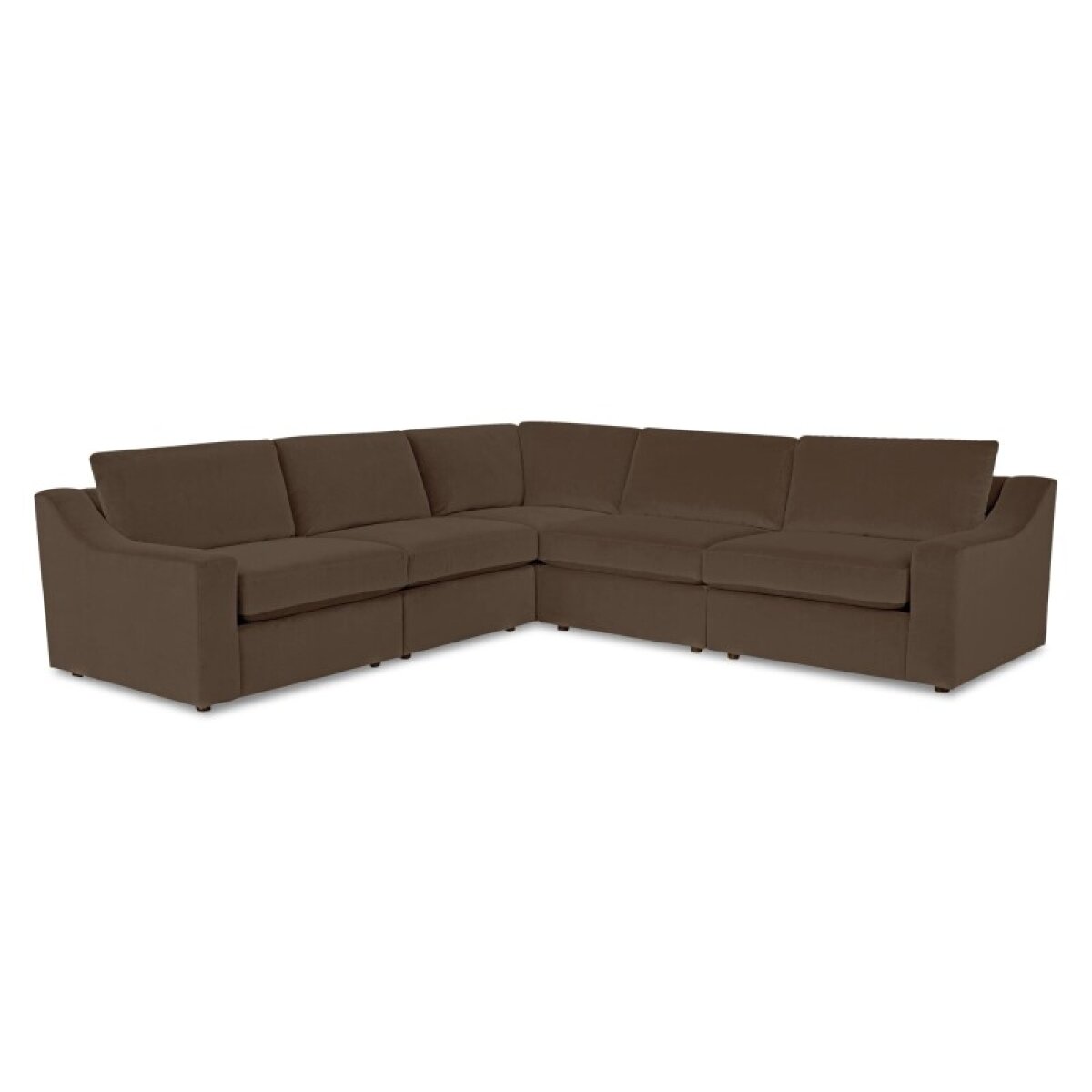 c8008204a17c4b96a8c68c8af6134974 Blake Slope Arm Modular L-Shaped Sectional - Image 1