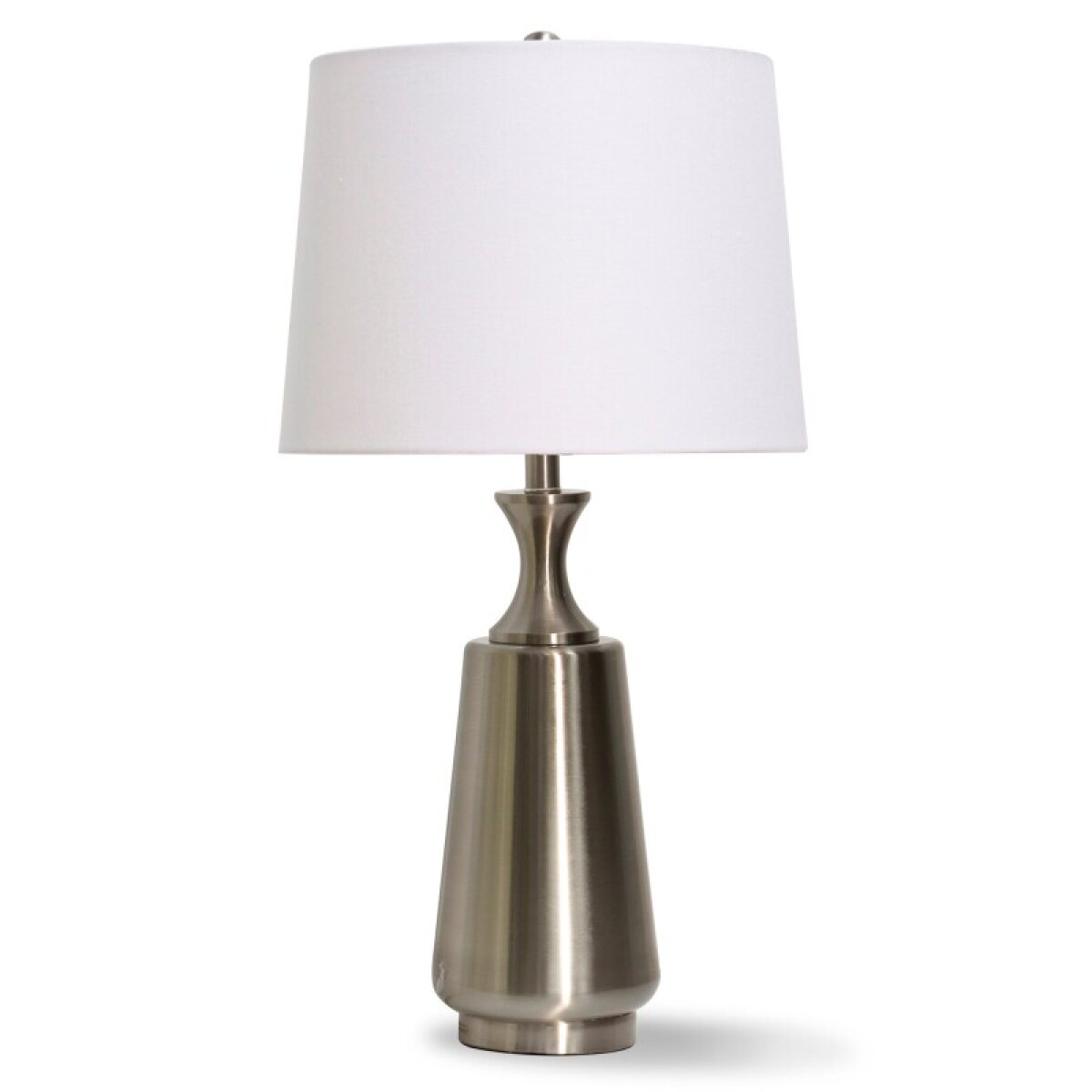 c83348bb37d25af58adf805da78e7a38 Brushed Steel Touch Me Table Lamp Brushed Steel Metal Body Touch Table Lamp 100 Watts - Image 1