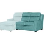 Sectionals 201 Raymond Stationary Sectional with Two-Piece Back - Image 8