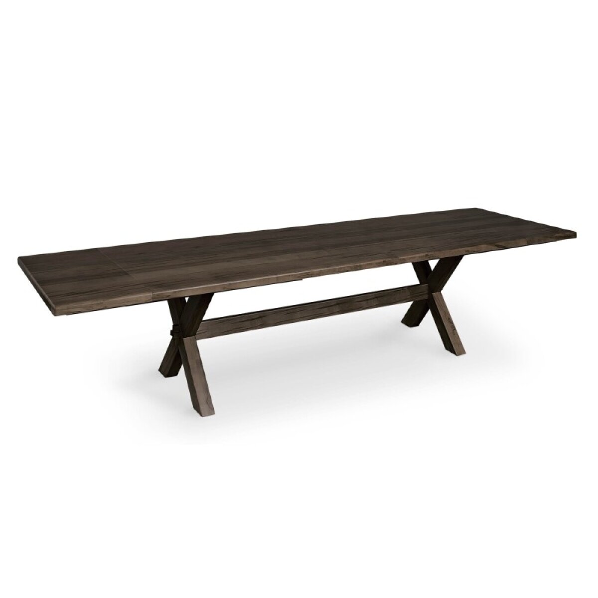 c848e44113ca7b526769b7b34f482dea Crossbuck Dining Table with Extendable Leaves - Image 1