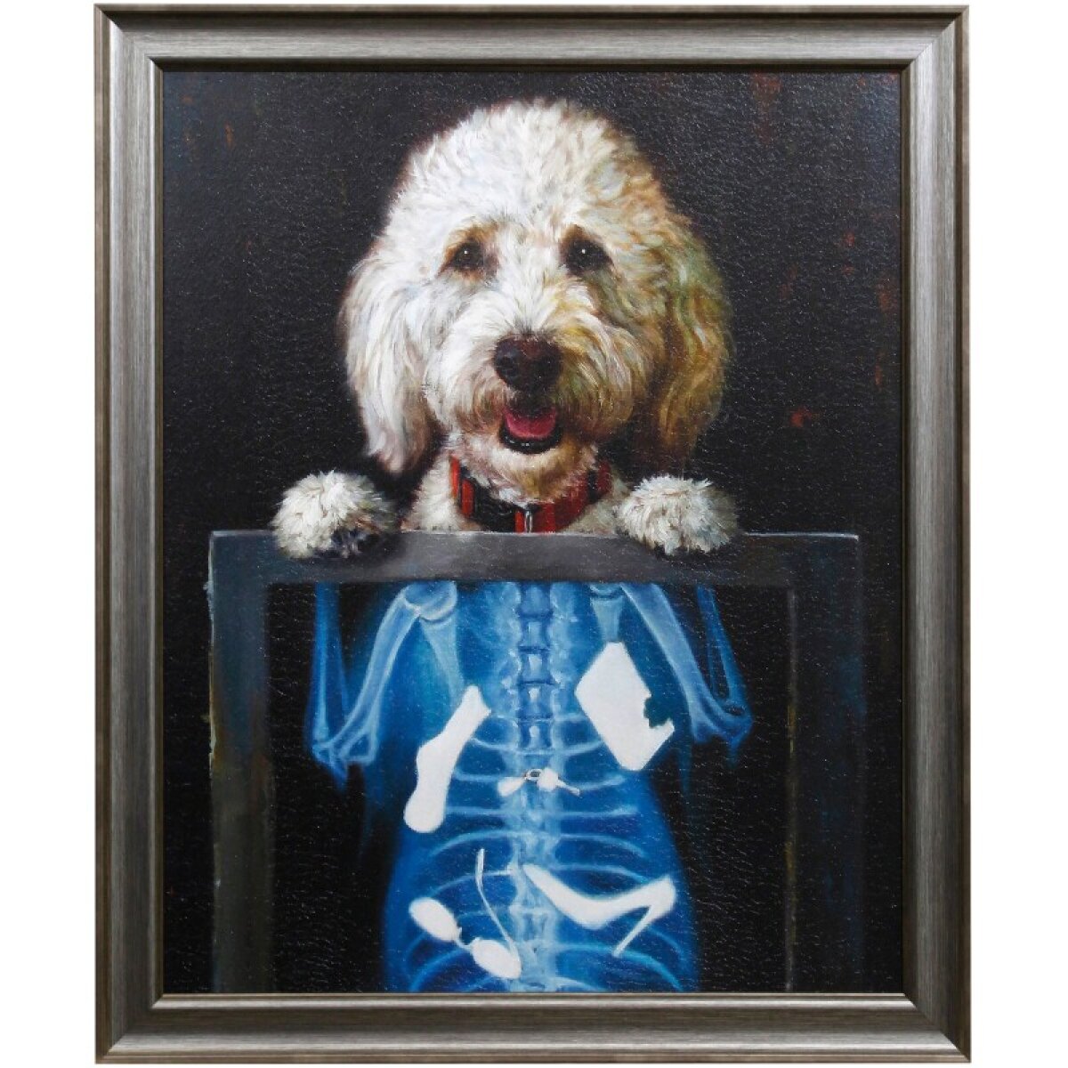 c8532ea88f7a0817a7c860d727f70bba Inside Story Textured Framed Print - Image 1