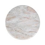 Huxley Marble Round Accent Table - Image 4