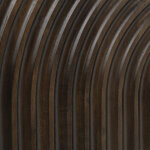 Colson Solid Wood 4dr Cabinet - Dark Brown - Image 9