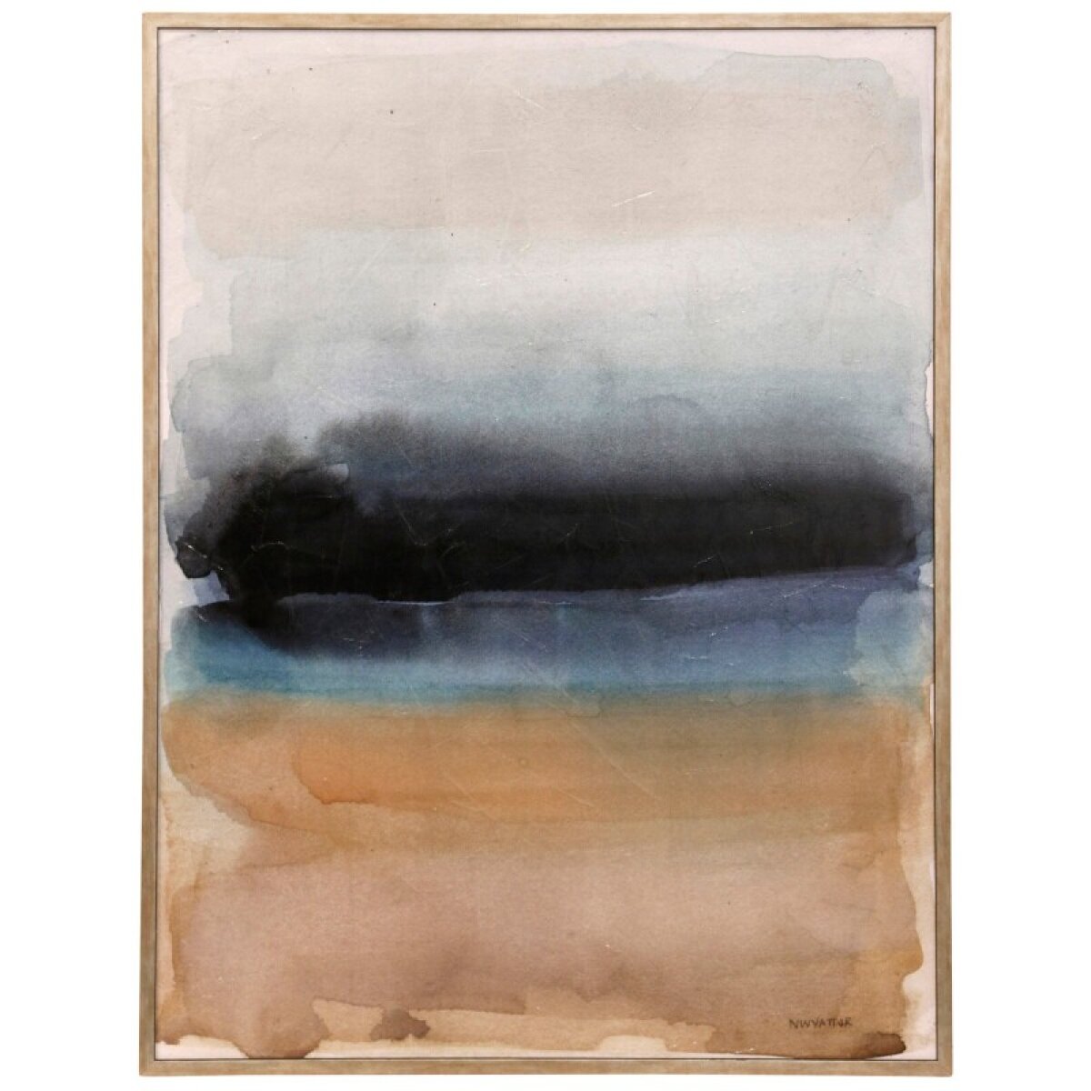 c965d883a1c3aed0515752a3c524dd19 Coastal Rain Norman Wyatt Home Textured Print - Image 1
