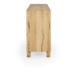 Orlando Solid Wood 4dr Buffet - True Natural - Image 4