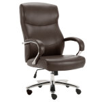 Dc#315hd-cco - Cabrera Cocoa Fabric Heavy Duty Desk Chair (400 Lb.)
