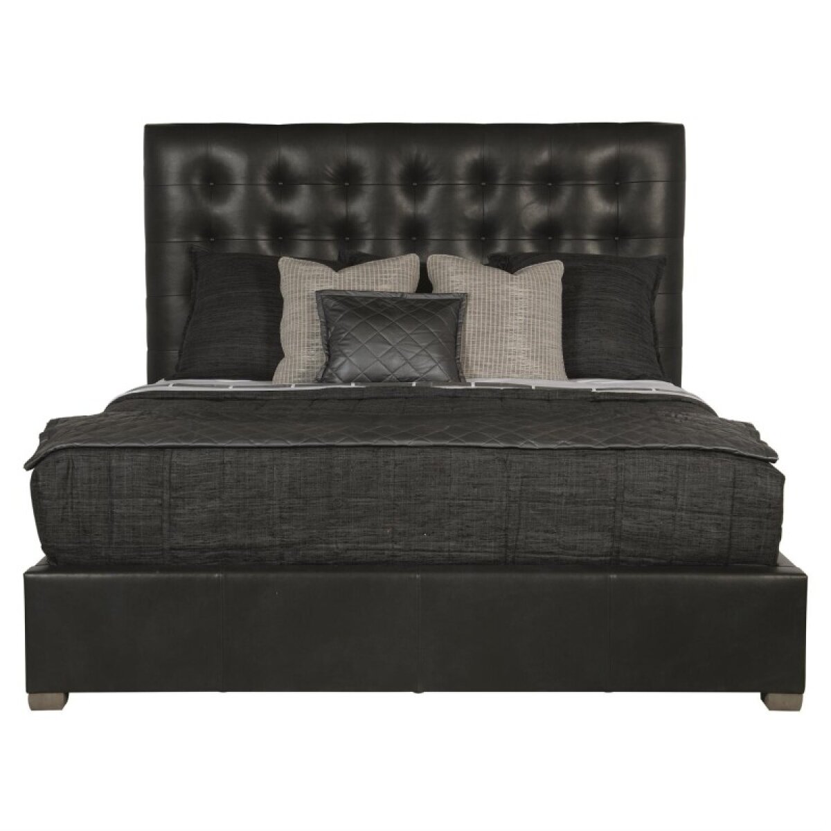 ca470c0270a763a26f8e70441d5ec8ba Avery Leather Panel Bed Queen (67.38") - Image 1