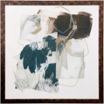 Cortar I Textured Framed Print