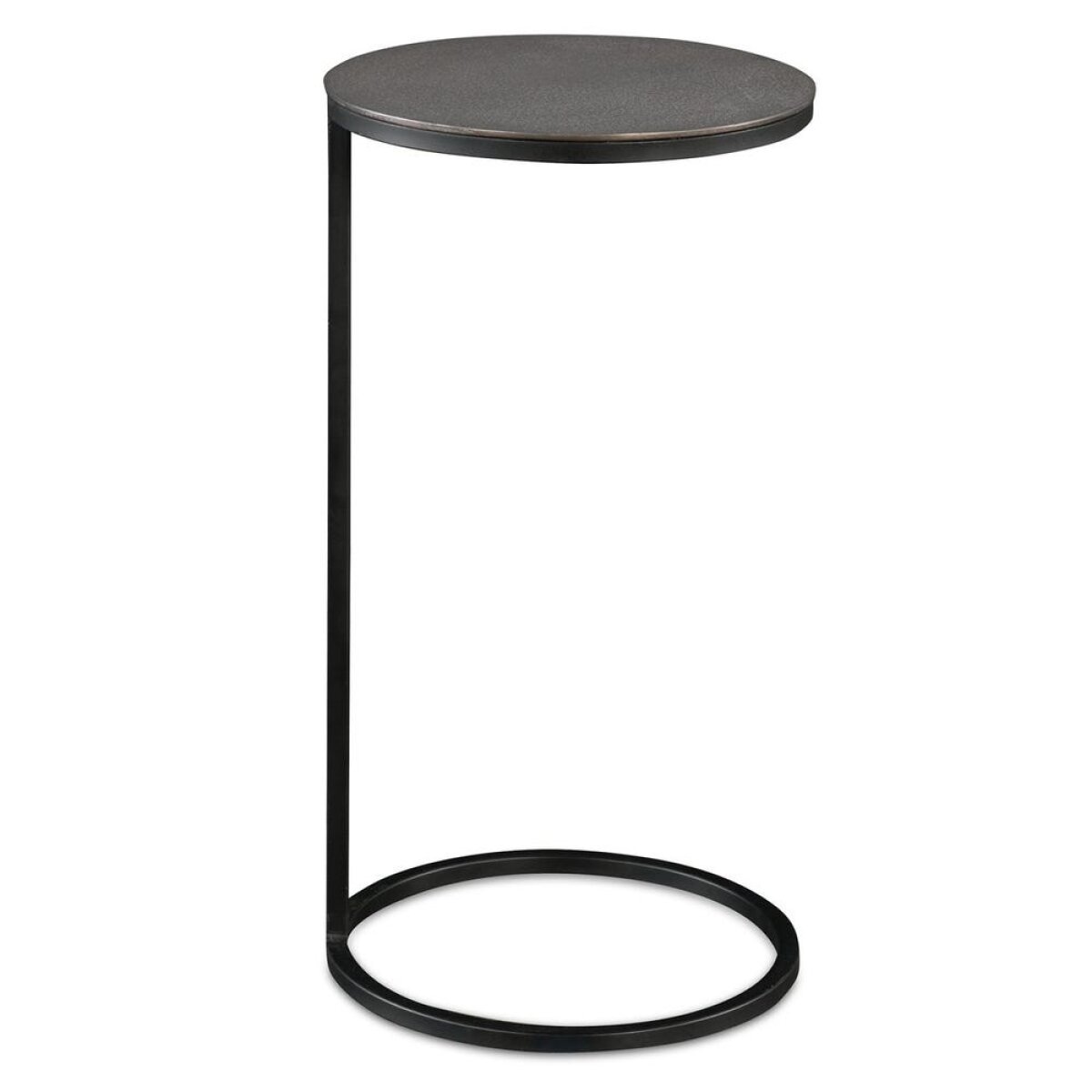 cadde40bad6acf984fddc4840a5e17ca Brunei Accent Table, Nickel - Image 1