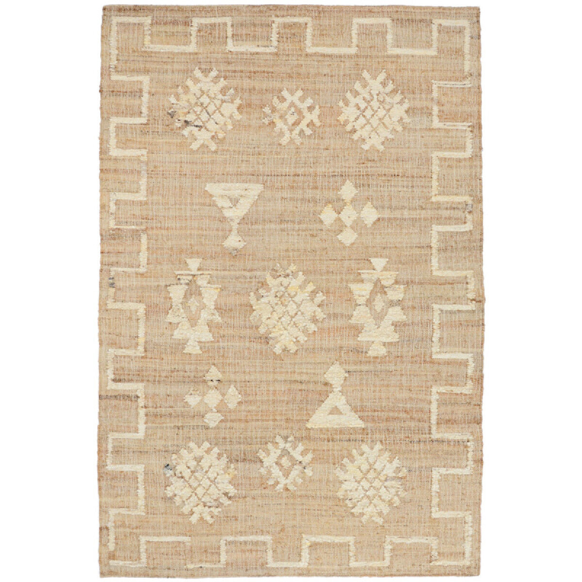 cb10c00592f2595fe364e49e4e12da66 Raposa Natural/ivory 1'x1' swatch - Image 1