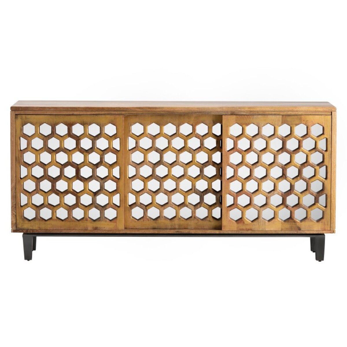 cb66a1b338b2502f082badbedffb49ba Bengal Manor Honeycomb Sideboard - Image 1