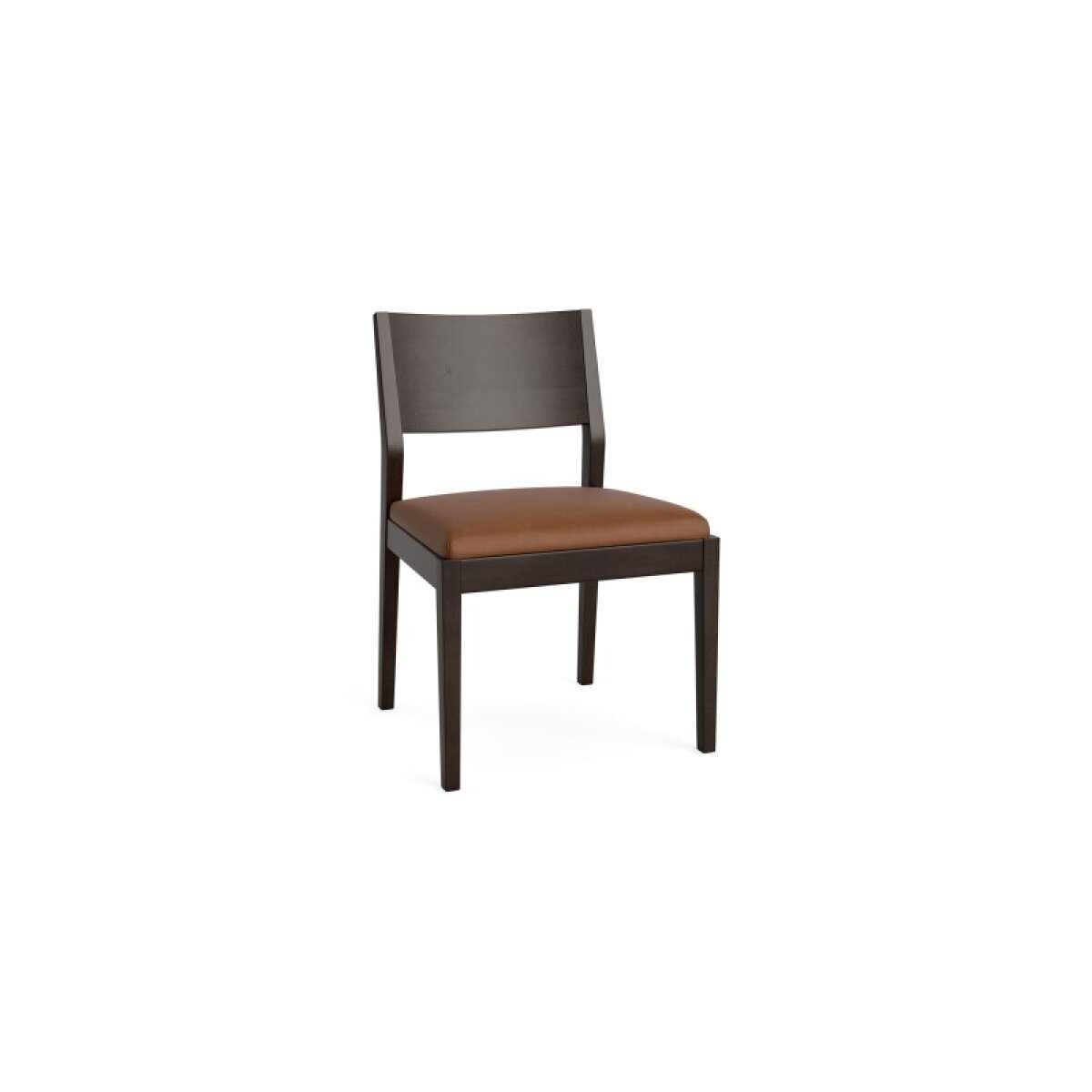 cba8e27562ce0265c430bd41d73ec812 Myers Dining Chair with Leather Upholstered Seat - Image 1