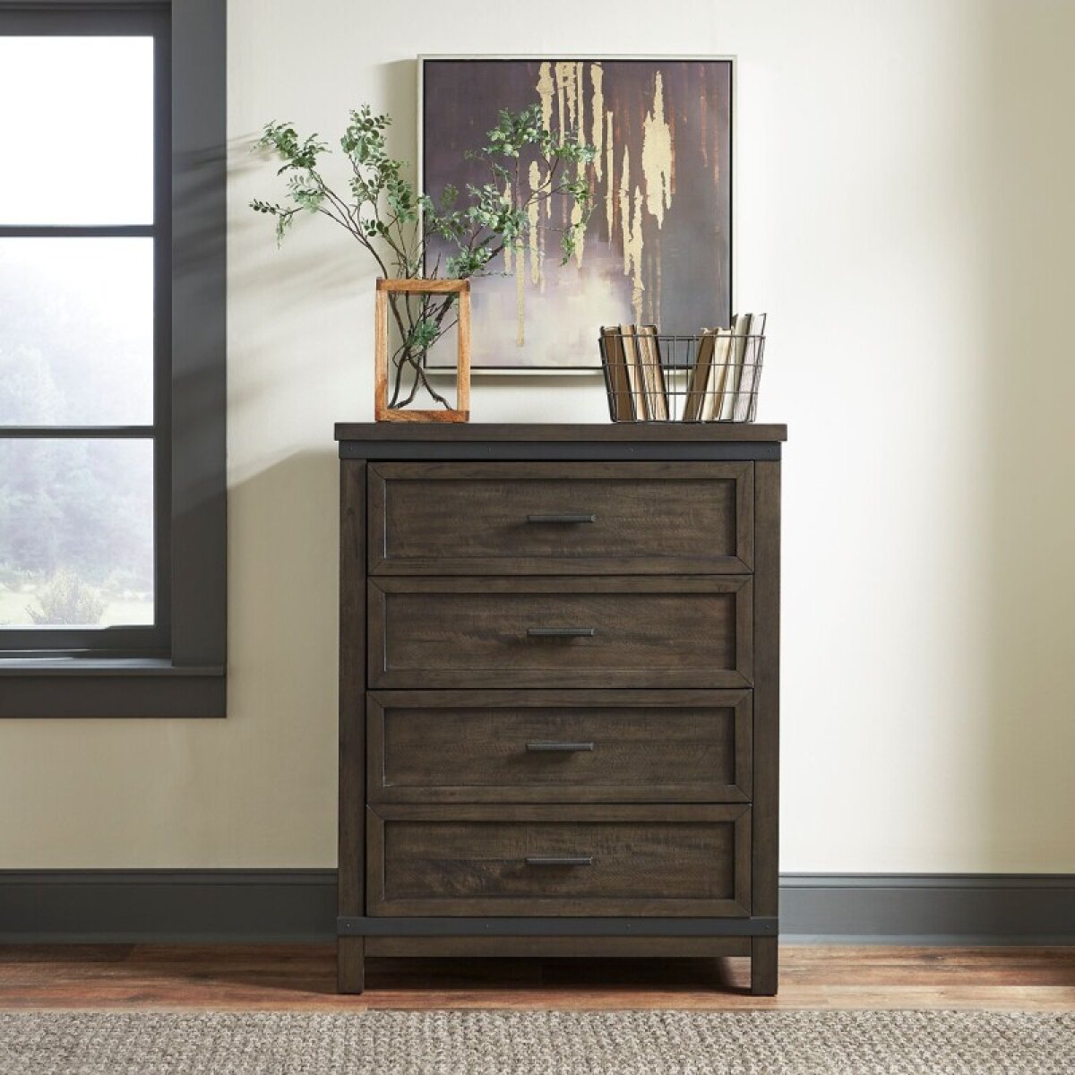 cbdd908a2af124d47f1f587b7ee64727 Thornwood Hills 4 Drawer Chest - Image 1
