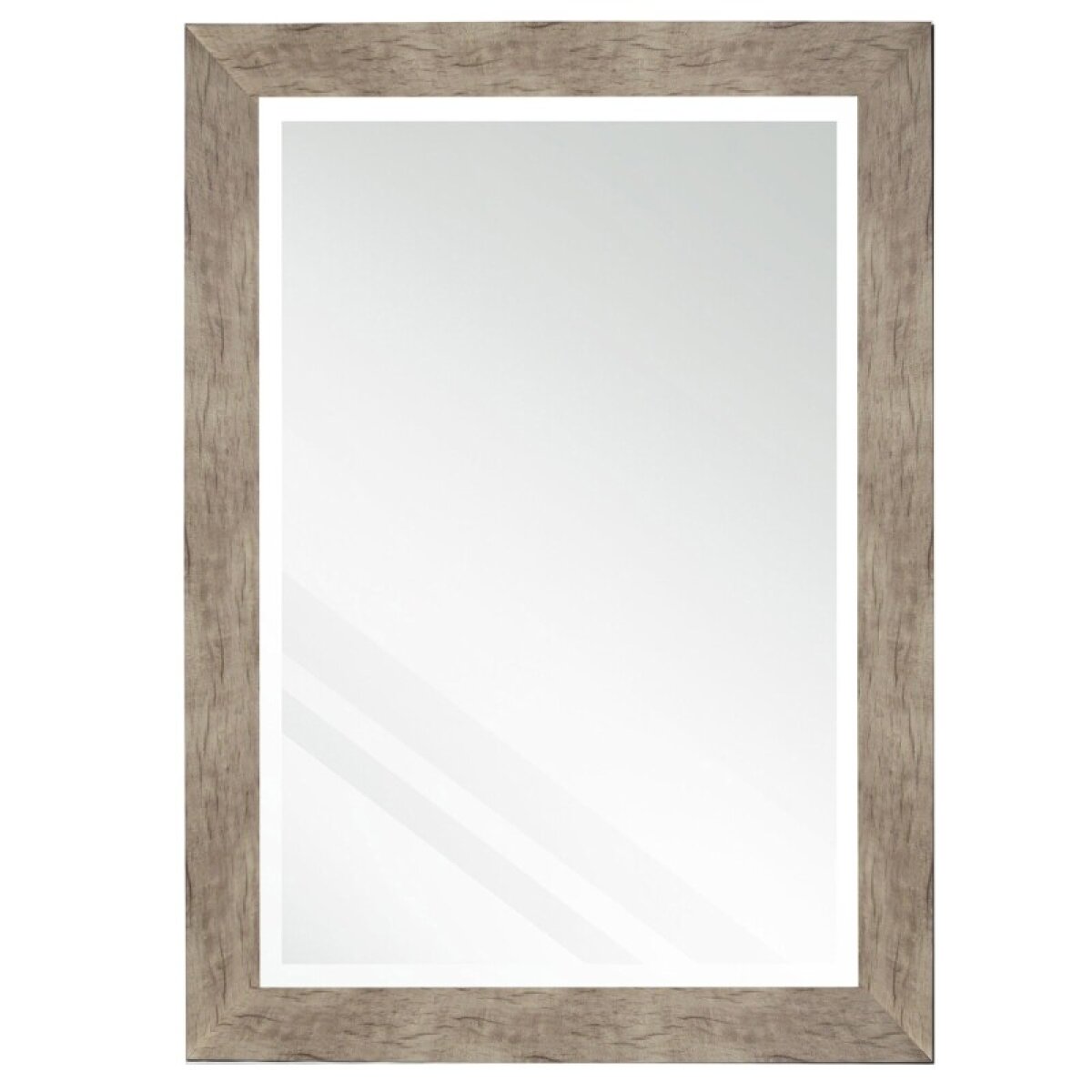 cbdefae9f9575898bb470a760ca727d3 Rectangle Mirror With Barnwood Finish - Image 1