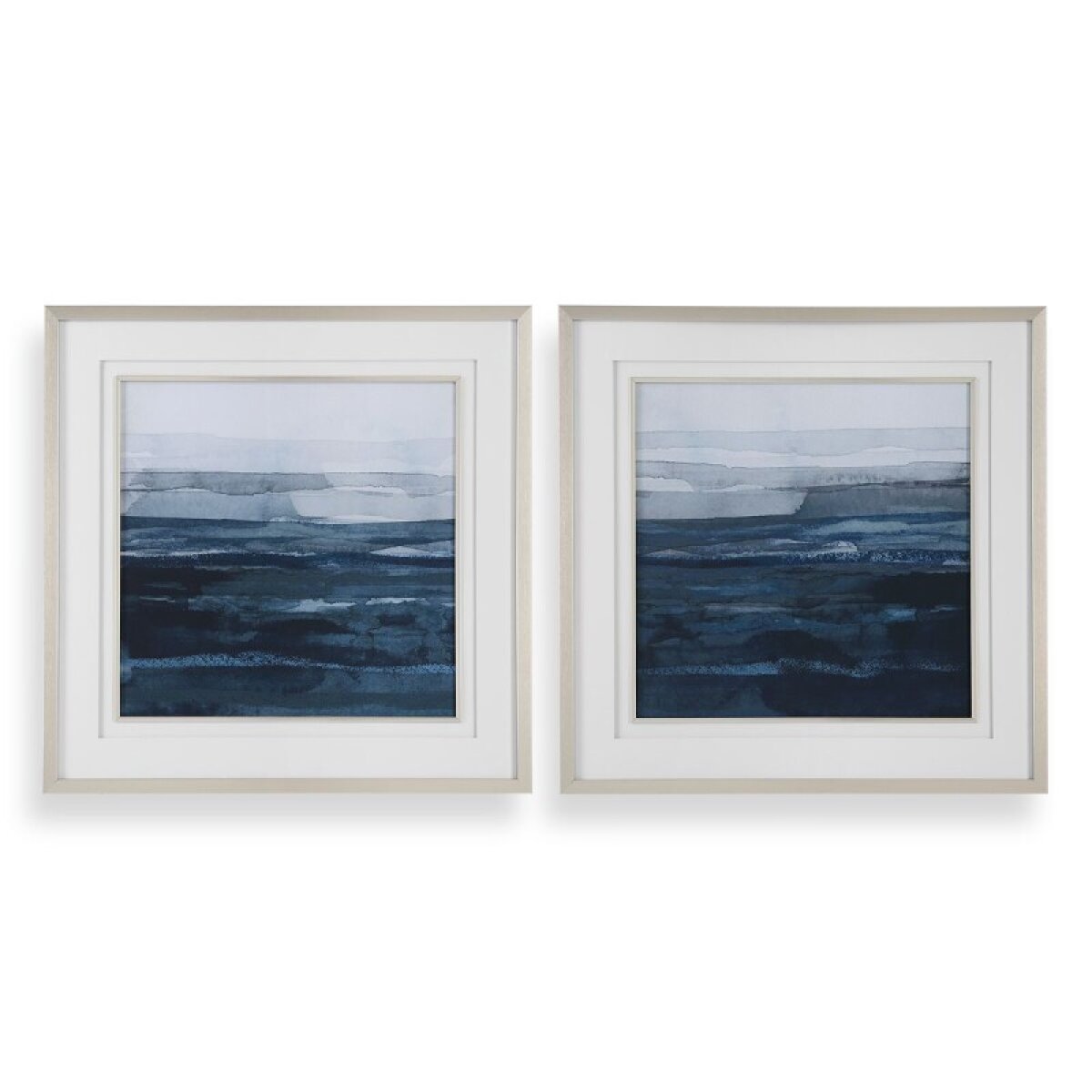 cbed5acf756af000aecc03420fd83242 Rising Blue Framed Prints, S/2 - Image 1