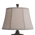 Versailles Floral Motif Traditional Table Lamp 100 Watts - Image 4