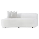 Calder Fabric Left Arm Loveseat - Image 4