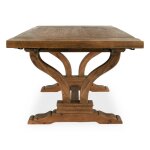 Alexander Extendable Dining Table - Brown / 86"-110" / Rectangle - Image 3
