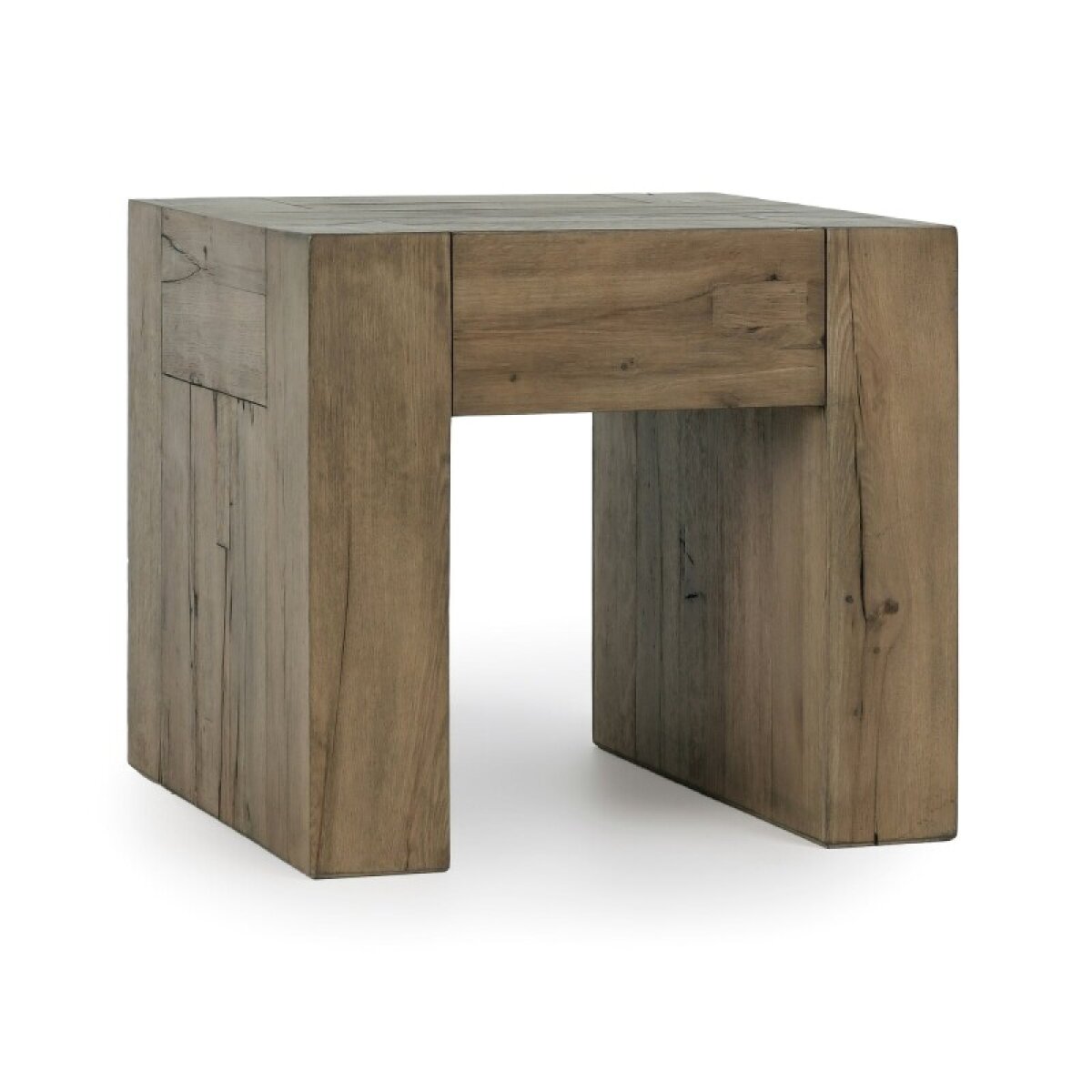 cdc4cbfe437e9cdd542df3d8a89e3fbf Bristol Solid Wood Square End Table - Cafe Brown - Image 1