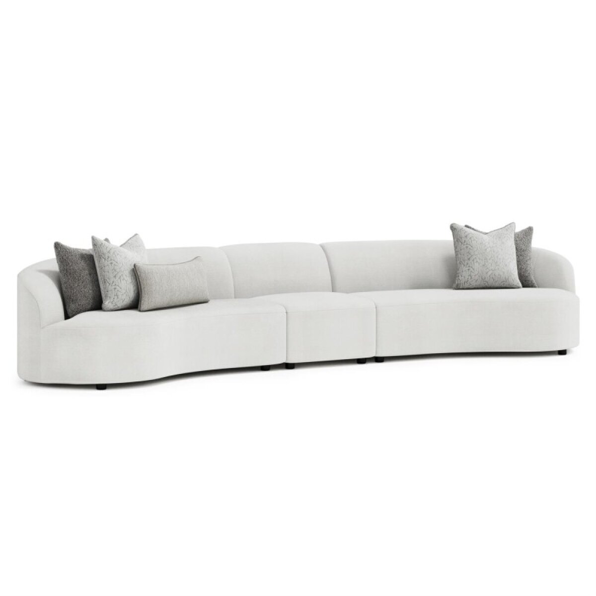 ce5175af7913580d82dc520a1db85845 Elle Fabric Sectional - Image 1