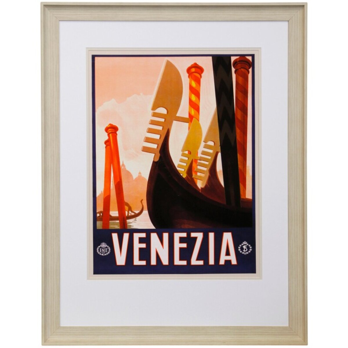 ced9ec5ea17849eff06c1cfd25cd04fd Venezia Framed Print Under Glass - Image 1