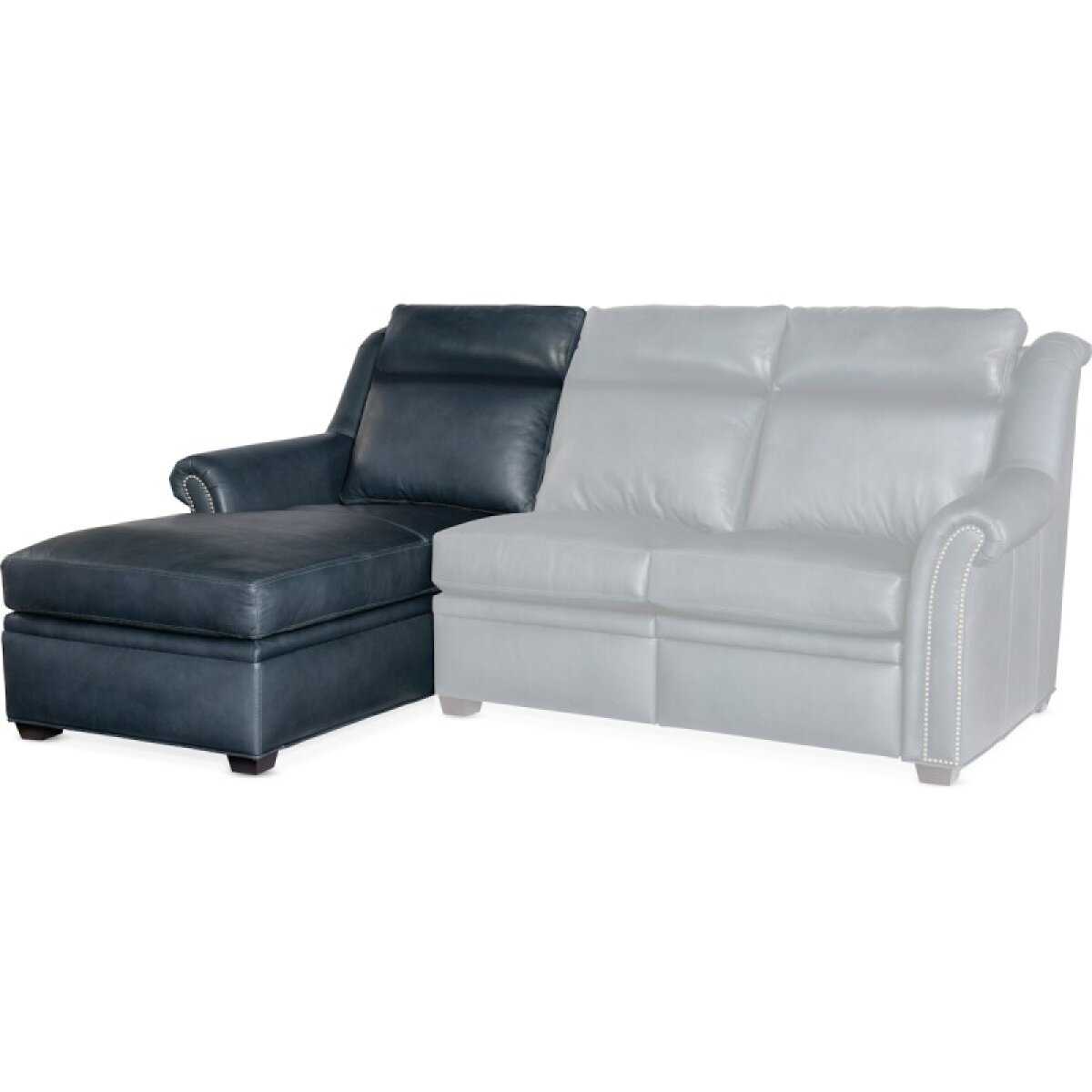 cf0850674d106832bc3024e54e95b725 Sectionals 206 Robinson Stationary Sectional with Two-Piece Back - Image 1