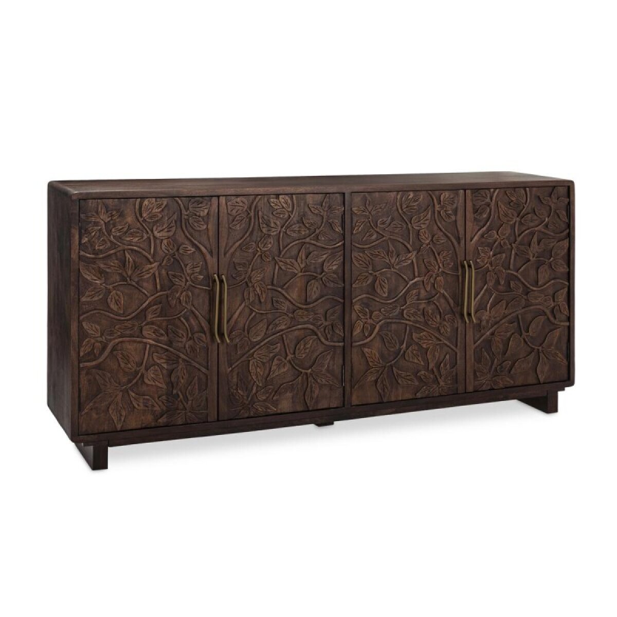cf263f64e3cc6f0fe3f4b4a5561c20f0 Albero Solid Wood 4dr Buffet - Kona Brown - Image 1