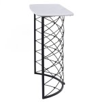 Dann Foley Lifestyle Black And White Console Table - Image 3