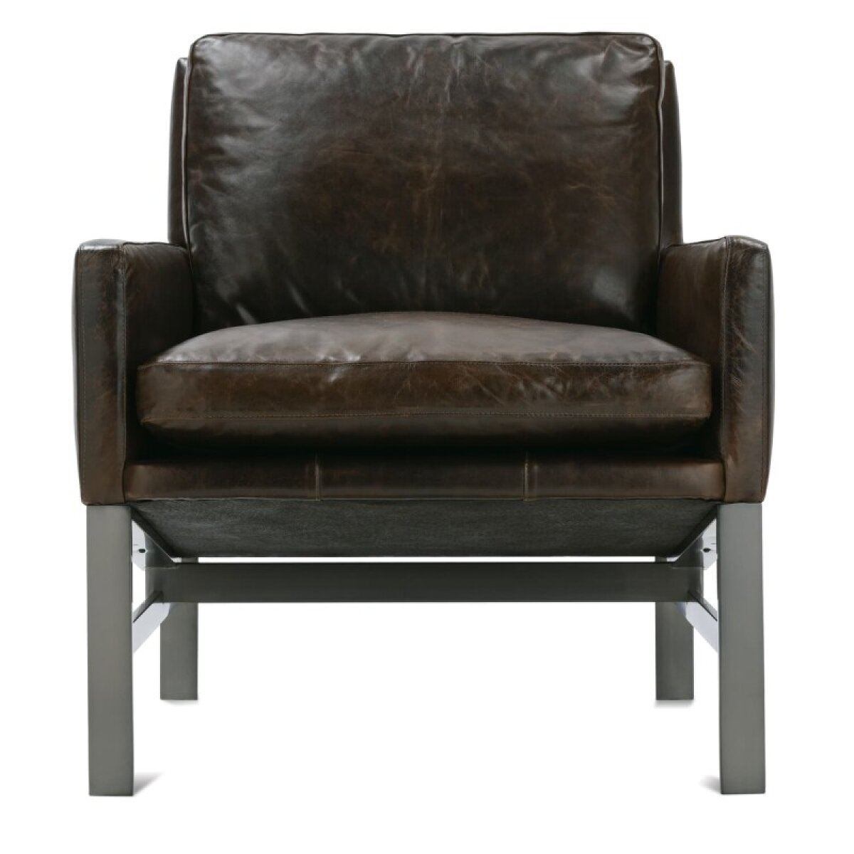 d09f76c7a332bb2de5f30514f07ff1f1 Atticus Leather Chair - Image 1