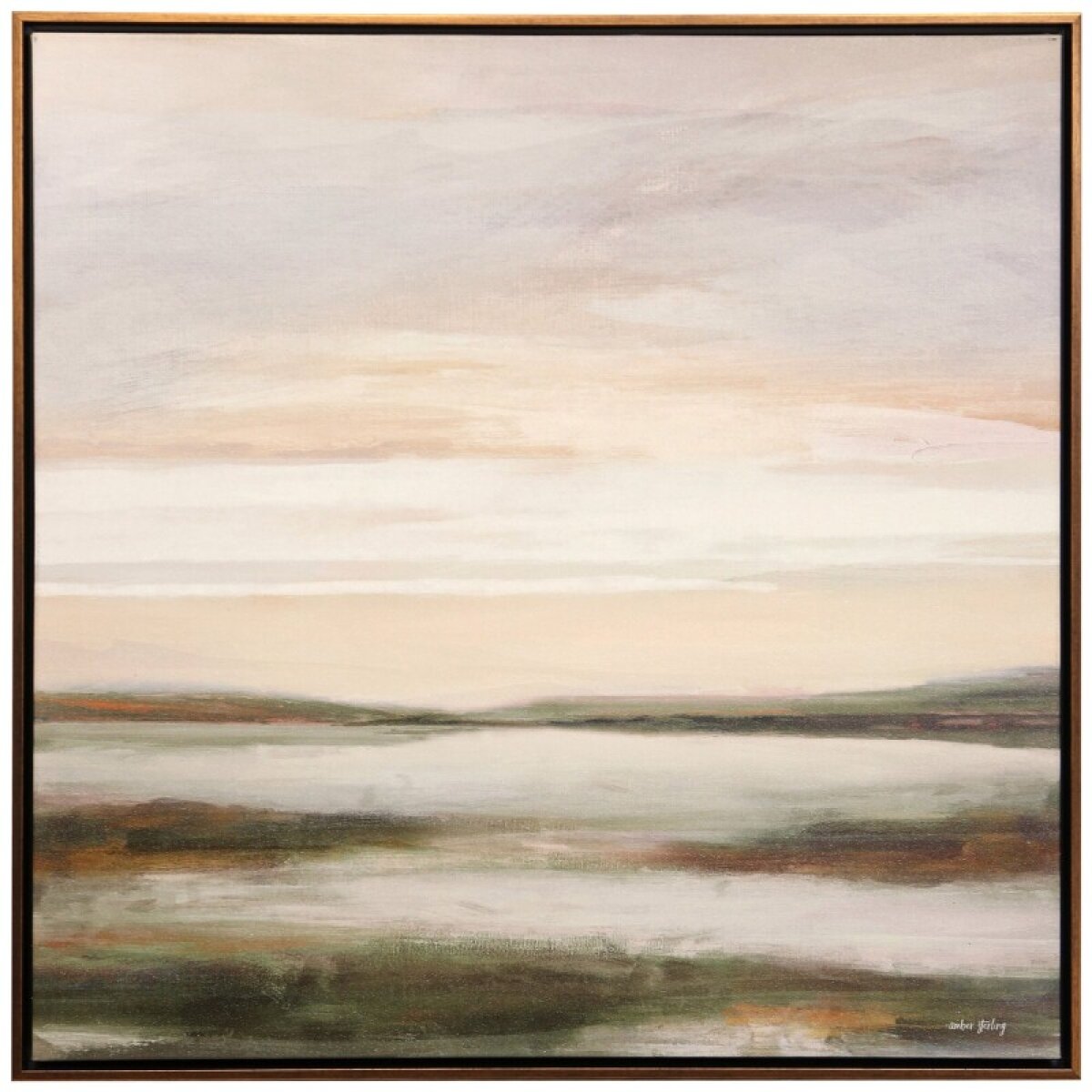 d0a747baea332b2a402af4cb48a9d60a Overcast Manufactured Framed Canvas - Image 1