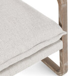 Mariah Upholstered Accent Chair - Natural - Image 7