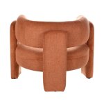 Dann Foley Lifestyle Fabric Barrel Back Lounge Chair - Image 3