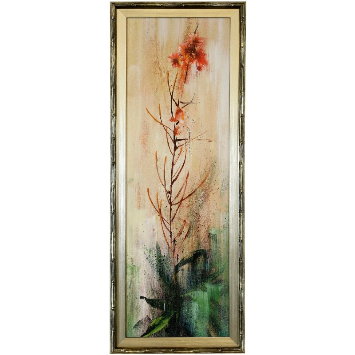 d0c9f4b8f21f35315d0738543e0649d0 Fireweed I Textured Framed Print - Image 1