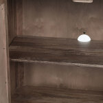 Jensen Solid Wood 4dr Cabinet - Meadow Taupe - Image 8