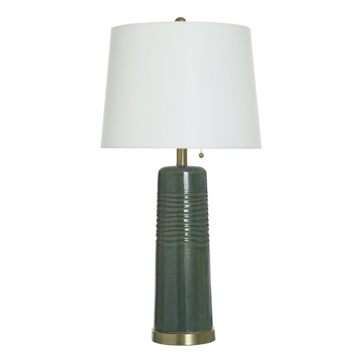 d18769ebcf9954dbd9c28653200c917c Lagrange Green Ceramic Body Table Lamp 100 Watts - Image 1